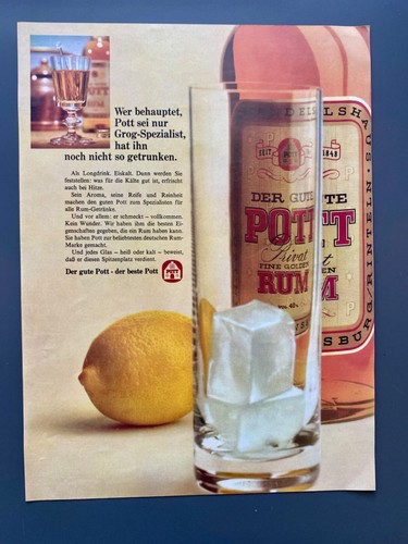 Der gute pott rum - pott, zitrone