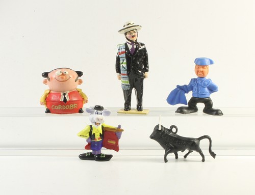 Stierkampf 5 x - x, figuren