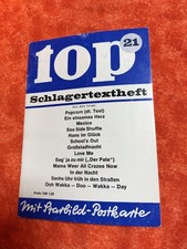 top Schlagertextheft Nr. 21