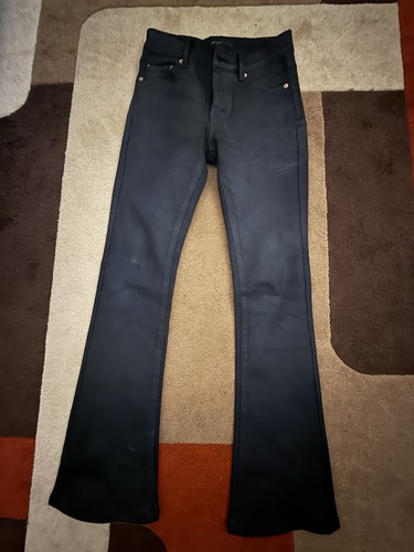 Schwarze schlaghose jeans - schlaghose,