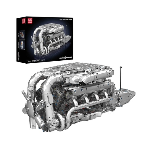 Mould king twin - v8, motor