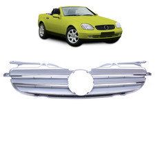 Kühlergrill Kühlergitter Chrom Silber für Mercedes SLK (R170) ab 1996-2004