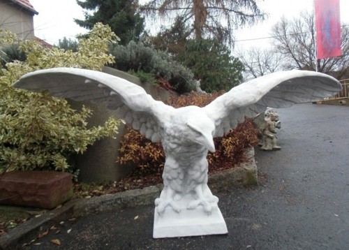 Gartenfigur xxl adler - gartenfigur,,