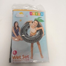 Intex Schwimmreifen Riesen Autoreifen 91cm Wassersport Zubehör Fun