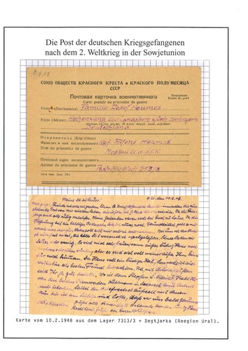 Kriegsgefangenenpost aus lager - kriegsgefangenenpost,