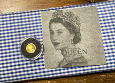 Goldmünze QUEEN ELIZABETH II.  2022   999 GOLD MÜNZE Cook Islands