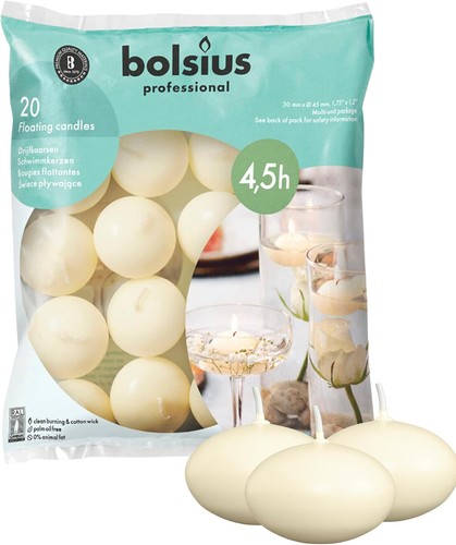 Bolsius schwimmkerzen - schwimmkerzen,