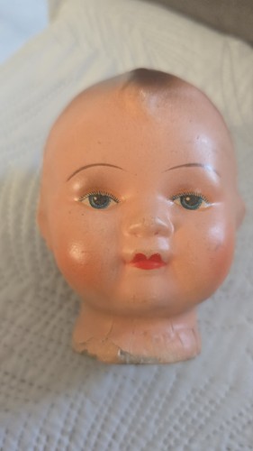 Antiker puppenkopf aus - antiker,