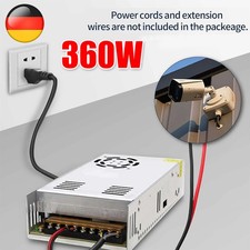 DC 12V 30A 360W Schaltnetzteil Netzteil Netzgerät Trafo Treiber Transformator DE