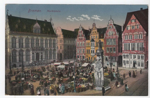Alte postkarte bremen - postkarte,