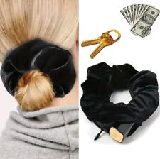 3x Stash Samt Haarband / Haargummi Versteck Geldversteck Geheimfach Geocaching ☆