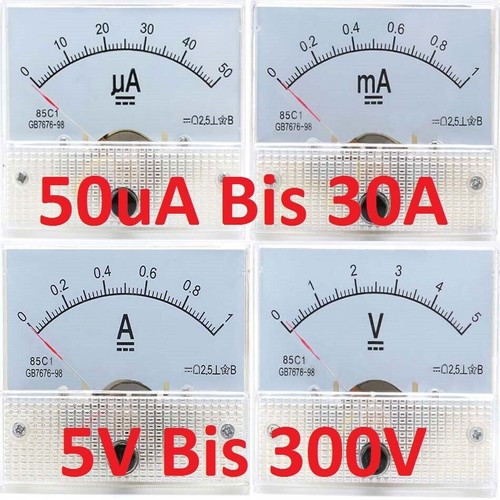 50ua 30a amperemeter - 50ua-30a, dc-amperemeter