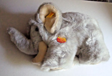 Steiff Elefant "Jumbo", stehend, komplett mit KFS , 062551,  sehr guter Zustand