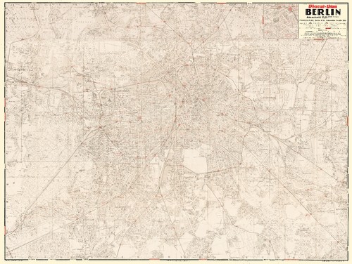 Berlin 1938 große ausgabe - berlin, 1938,