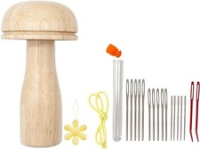 Stopfpilz Holz Nähset