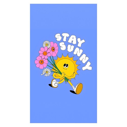 Sonnencharakter pop art poster - pop,