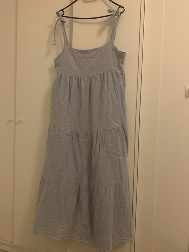 Zara sommerkleid hellblau - zara,