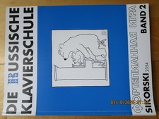 russische Klavierschule Band 2 Sikorski 2354
