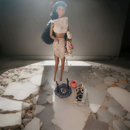 Barbie nakoma pocahontas 90er - nakoma,
