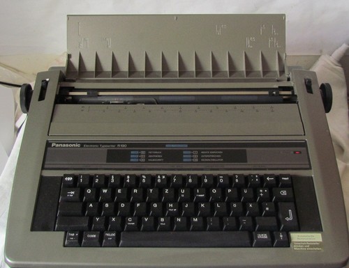Elektronische schreibmaschine - elektronische,