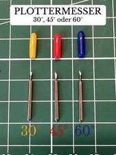 5x Plottermesser 30° 45°