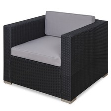 B-Ware Polyrattan Rattan Sessel Couch Lounge Gartenmöbel SVITA California Lugano