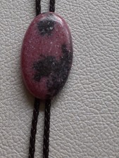 BoloTie mit Rhodonit/