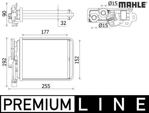 Mahle ah38000p wärmetauscher - mahle,
