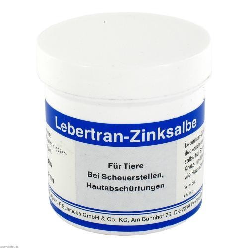 Lebertran zinksalbe vet 100 g - lebertran,