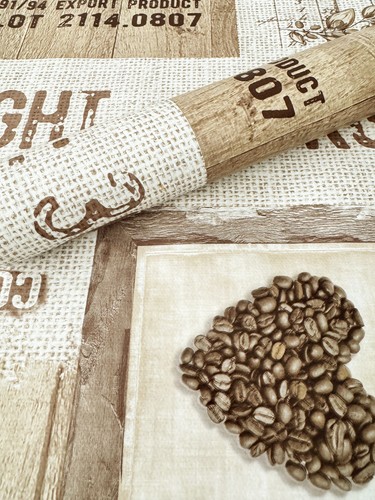 Pvc tischdecke arabica - pvc,