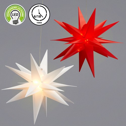 Led weihnachtsstern timer - weihnachtsstern,
