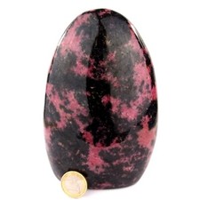 Rhodonit polierte Form Höhe