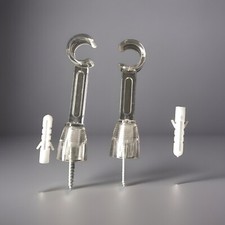 2x Spot Strahler Deckenhalter