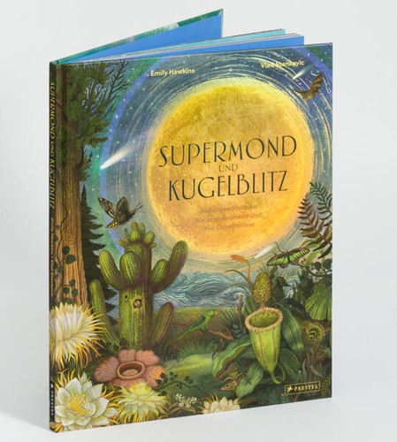 Supermond und kugelblitz - supermond, |