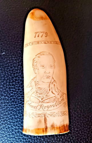 Scrimshaw pottwalzahn - -,