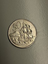 Neuseeland 50 Pence 1988
