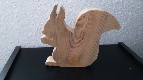 Holzfigur eichhörnchen 100 - eichhörnchen,,