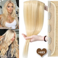 Ein-Tressen Clip In Remy