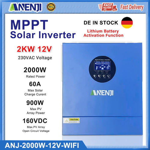 Anenji 2000w solar - 2000w,