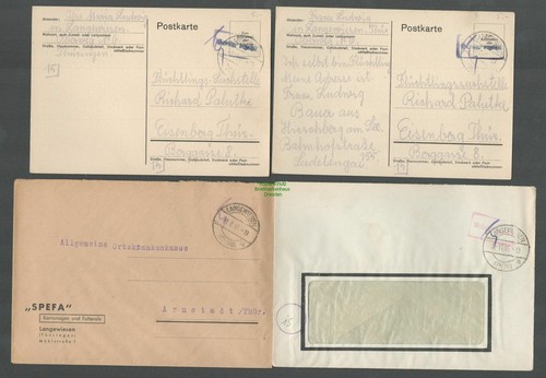 B5779 gebühr bezahlt 1945 - b5779,