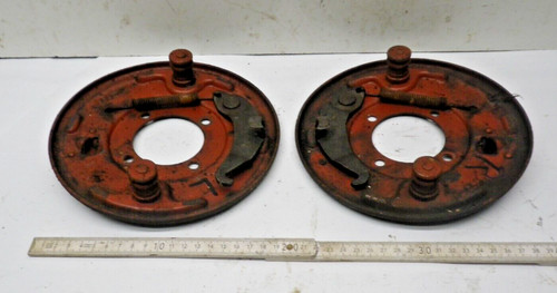 Satz bremsankerplatten und r - l,