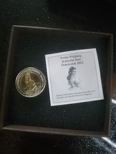 Kaiserin Sissi Österreich 2012 Probe-Prägung absolute Rarität 175 Geburtstag .