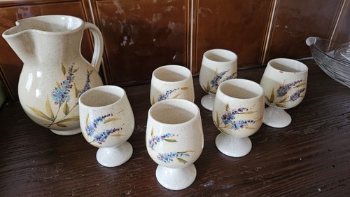 Set krug becher für - 6, wein