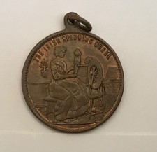 Irish Spinning Wheel Medal