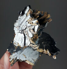 Hämatit mit Rutil - Novo Horizonte, Bahia, Brasilien NST