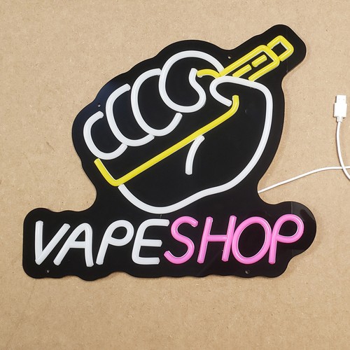 Werbung werbeschild led - led, vape