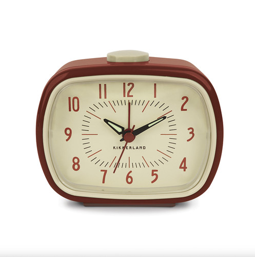 Roter retro inspirierter - roter,