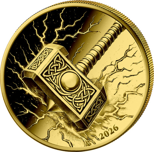 200 unze gold thors - thors, hammer