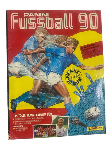 Panini fussball sammelalbum - panini, 90