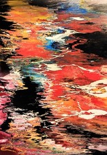 Abstraktes Bild 100x70